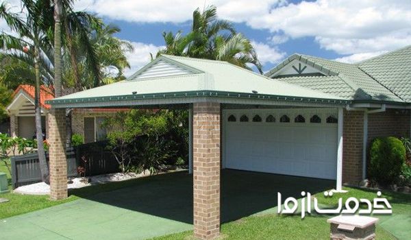 ساخت سایبان پاکینگ بر اساس سازه انتخابی